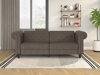 Chesterfield-sohva Tulsa 217 (Tummanruskea)