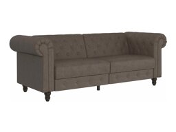 Chesterfield-sohva Tulsa 217 (Tummanruskea)