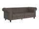 Chesterfield-sohva Tulsa 217 (Tummanruskea)