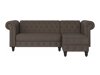 Chesterfield-kulmasohva Tulsa 622 (Ruskea)