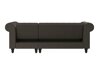Chesterfield-kulmasohva Tulsa 622 (Ruskea)