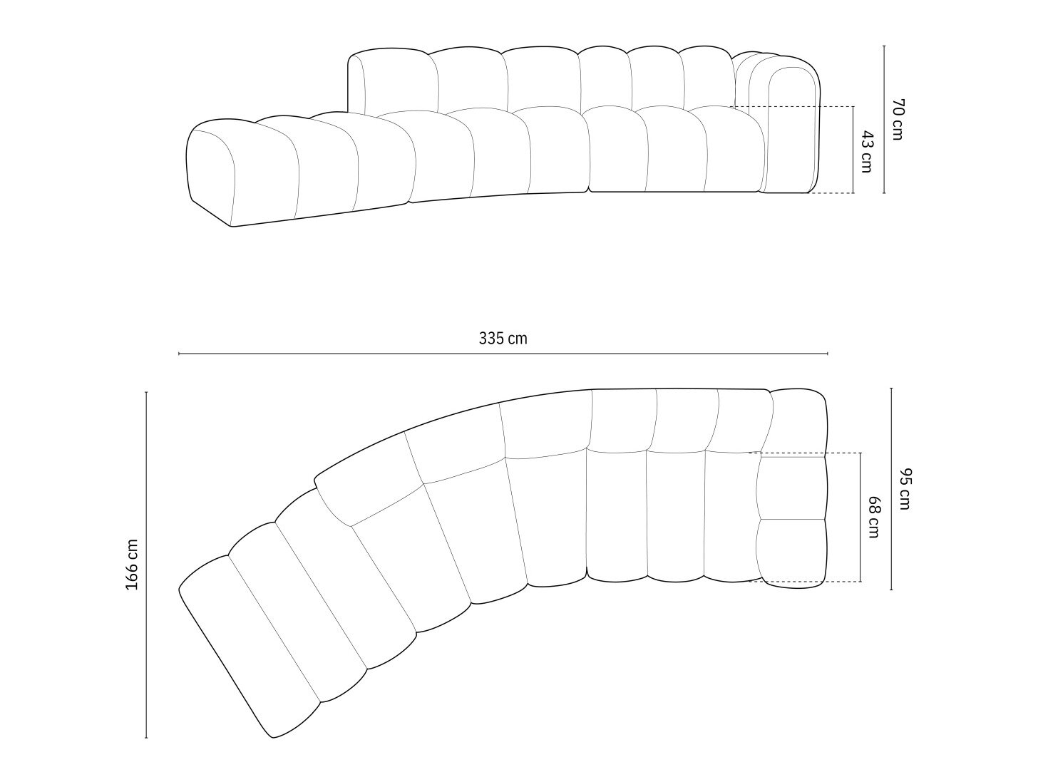 Moduulisohva Cirleve 107 (Salvador 17)