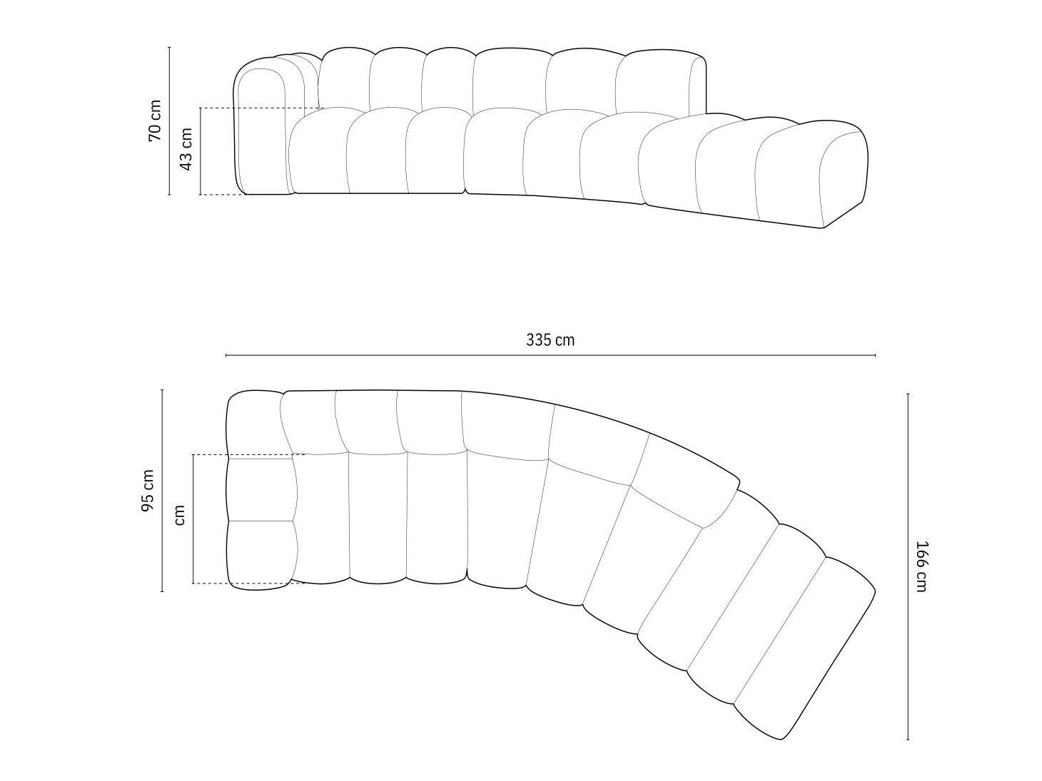Moduulisohva Cirleve 107 (Salvador 19)