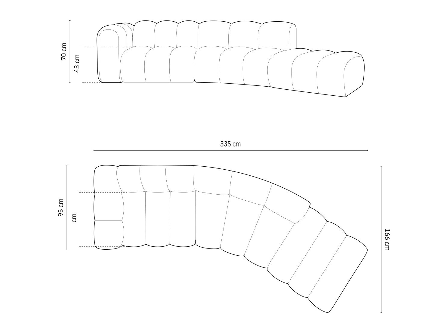 Moduulisohva Cirleve 107 (Salvador 10)