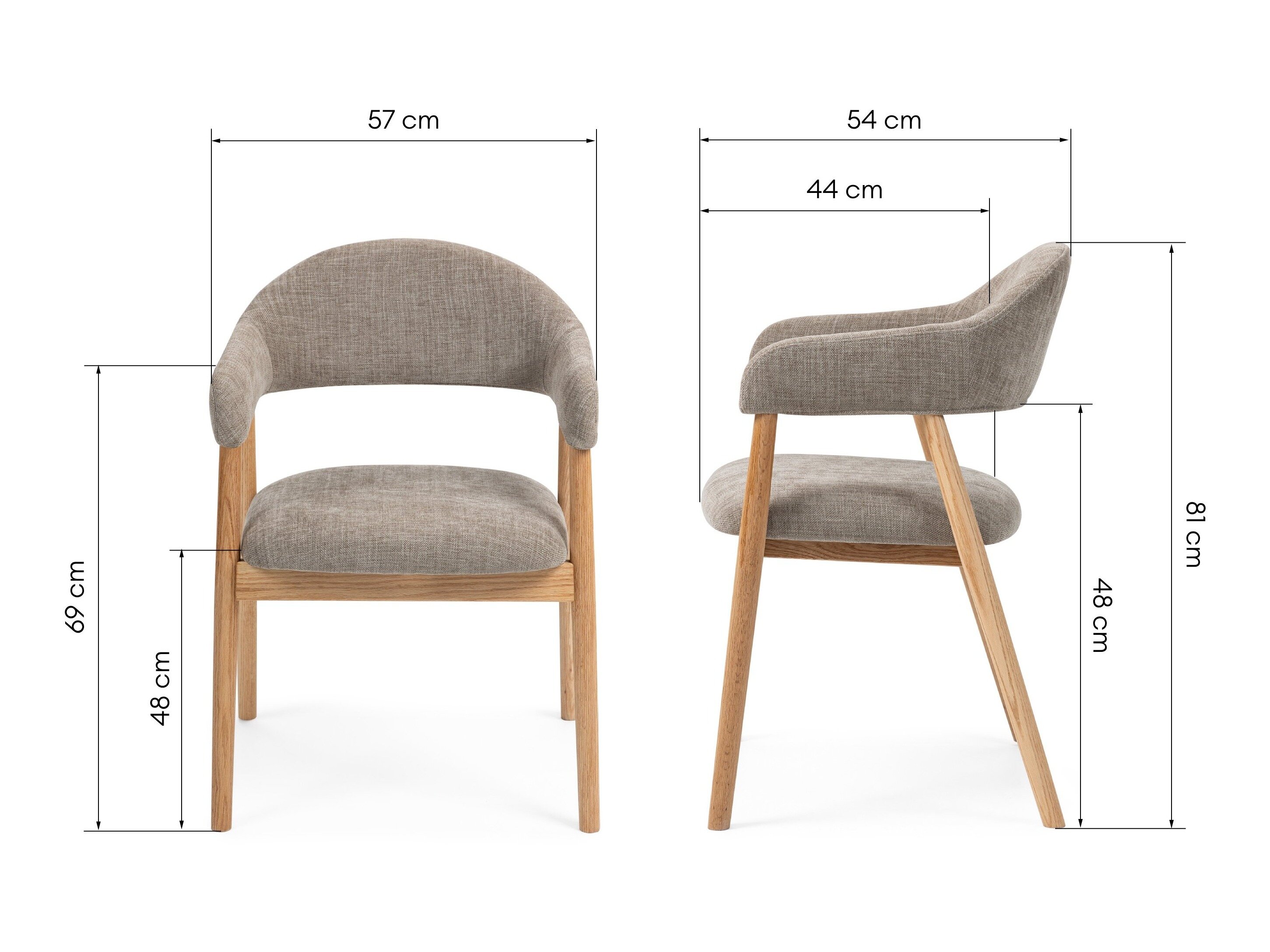 Tuoli Burleson 330 (Ruskea + Tammi)
