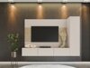 Olohuonesetti Comfivo Salix VI (Beige + Cremonan tammi)
