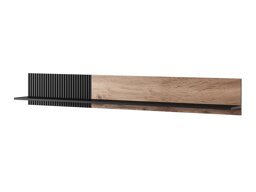 Seinähylly Luelia 122 (Musta + Wotan tammi)