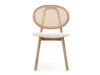 Tuoli Burleson 347 (Vaalea puu + Vaalea beige)