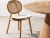 Tuoli Burleson 347 (Vaalea puu + Vaalea beige)