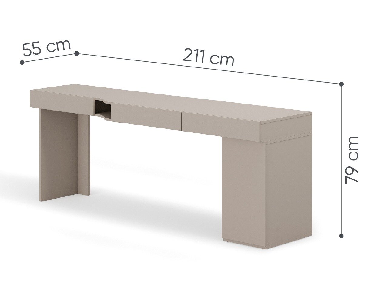 Desk Evareve 110 (Right)