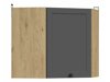 Modulaarinen kulmakaappi seinälle Classic Grey Oak 104