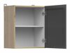 Modulaarinen seinäkaappi Classic Grey Oak 106