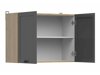 Modulaarinen seinäkaappi Classic Grey Oak 110