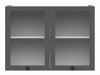 Modulaarinen seinäkaappi Classic Grey Oak 112