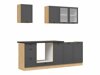 Moduulikeittiöryhmä Classic Grey Oak 117