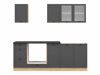 Moduulikeittiöryhmä Classic Grey Oak 117
