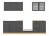 Moduulikeittiöryhmä Classic Grey Oak 118