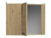 Modulaarinen kulmakaappi seinälle Berna 103