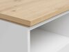 Bedside table Cirfelo 114 (White + Artisan oak)