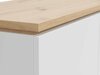 Chest of drawers Cirfelo 115 (White + Artisan oak)