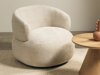 Nojatuoli Burleson 372 (Vaalea beige)