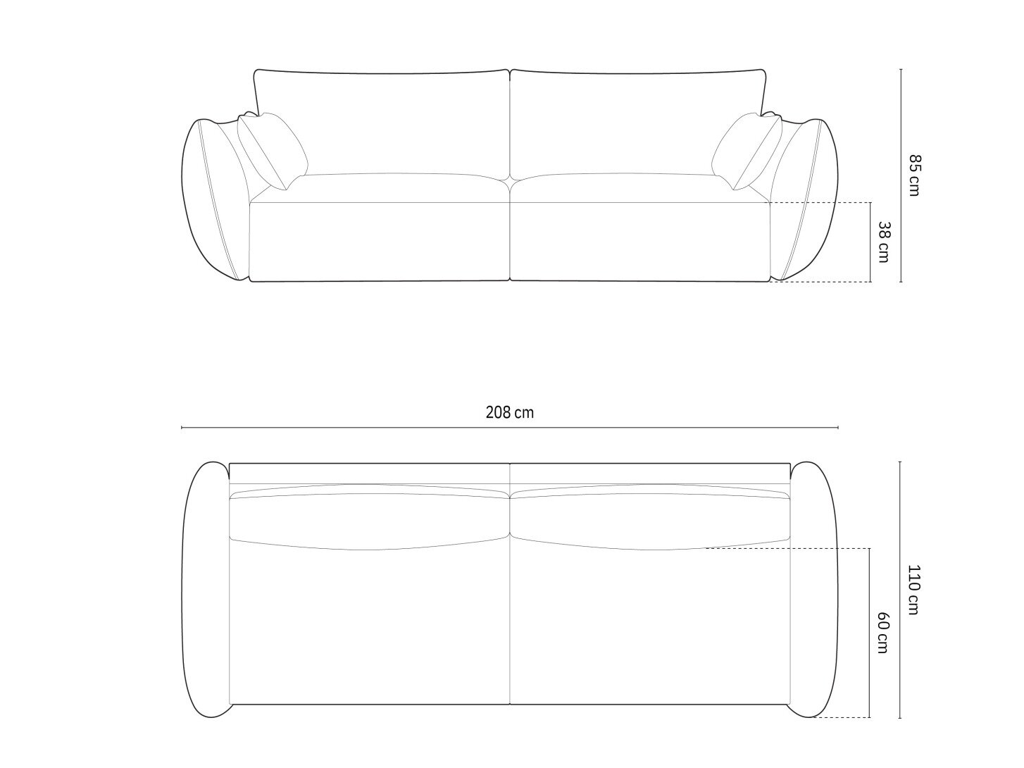 Sohva Belenoe 101 (Bluvel 40)