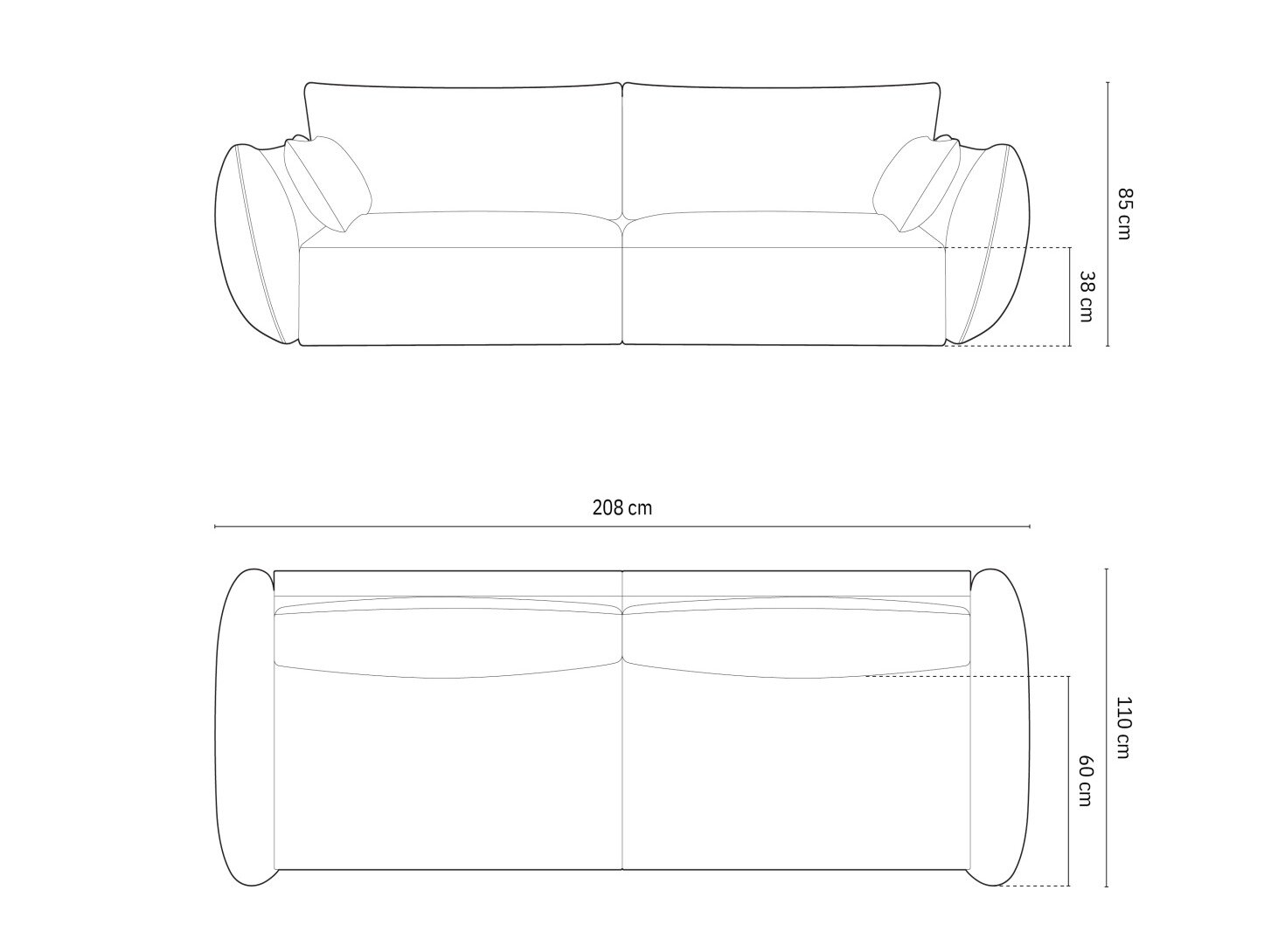 Sohva Belenoe 101 (Bluvel 68)