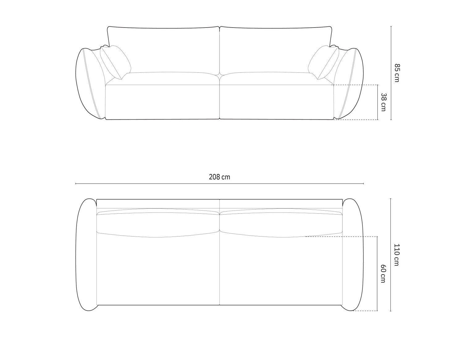 Sohva Belenoe 101 (Bluvel 19)