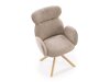 Tuoli Houston 2041 (Beige + Vaalea puu)