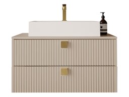 Kylpyhuoneen allasseinäkaappi Panium (Vaaleanruskea)