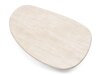 Sohvapöytä Burleson 476 (Vaalea Travertine)