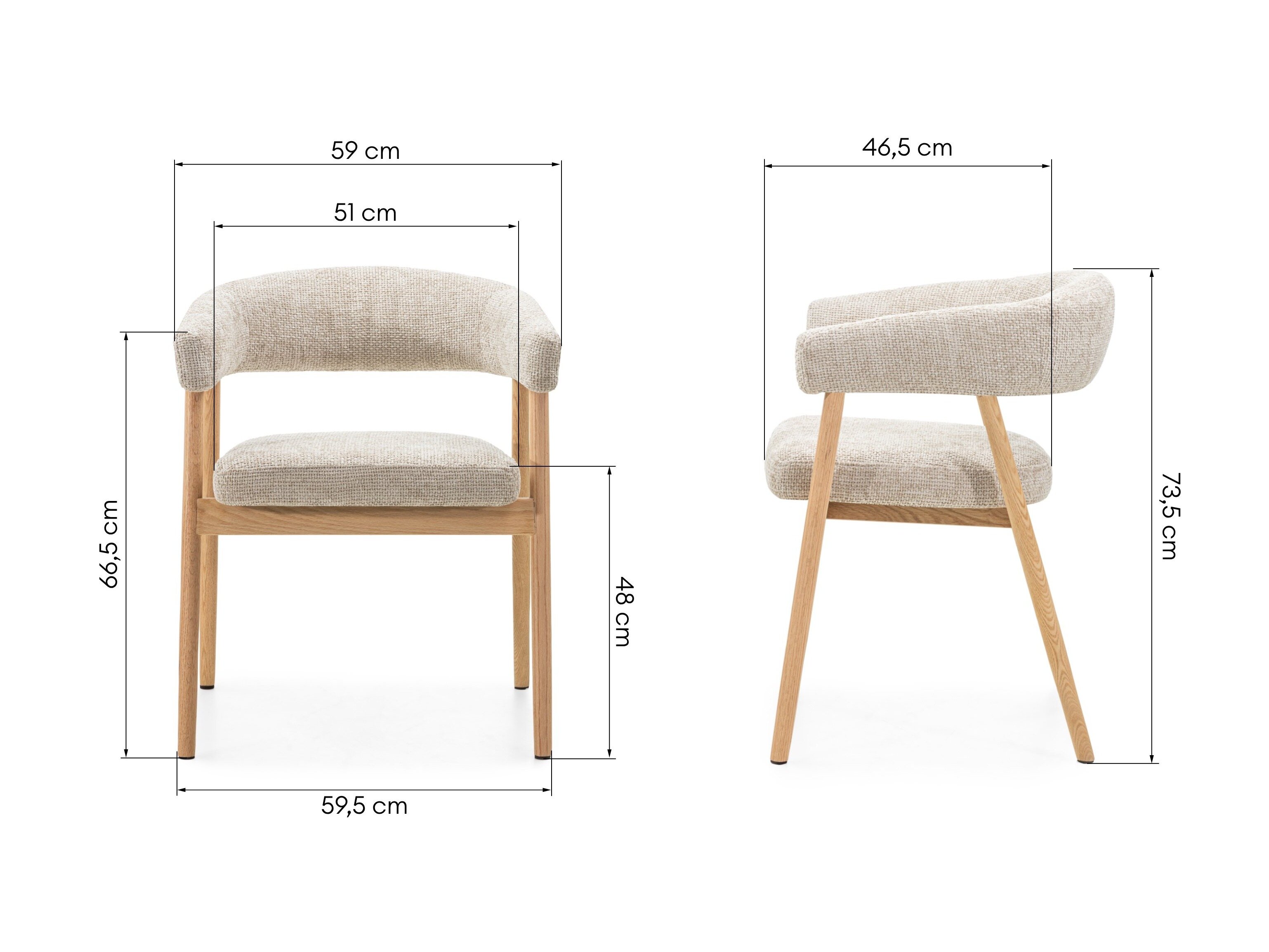 Tuoli Burleson 431 (Beige)
