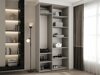 Vaatekaappi Hartford 571 (Valkoinen)