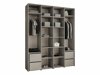 Vaatekaappi Hartford 564 (Kashmir)