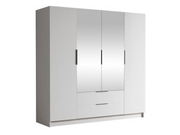 Vaatekaappi Closico Cadron II (Valkoinen)