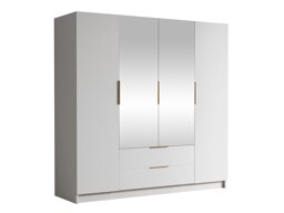 Vaatekaappi Closico Cadron II (Valkoinen)
