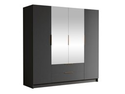 Vaatekaappi Closico Cadron II (Musta)