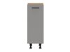 Modulaarinen kaappi ovilla Ati Grey 101