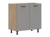 Modulaarinen kaappi ovilla Ati Grey 109
