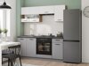 Modulaarinen allaskaappi ovilla Ati Grey 110
