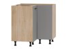 Modulaarinen kulmakaappi Ati Grey 112