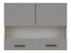 Modular wall cabinet Ati Grey 122