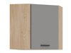 Modulaarinen kulmakaappi seinälle Ati Grey 125