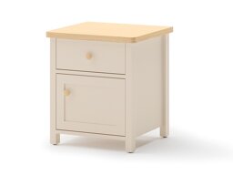 Yöpöytä Romelbo 138 (Beige + Tammi)