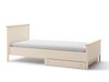 Sänky Romelbo 148 (Beige + Tammi)