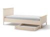 Sänky Romelbo 148 (Beige + Tammi)