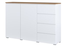 Lipasto Baletu 109 (Valkoinen + Tammi)