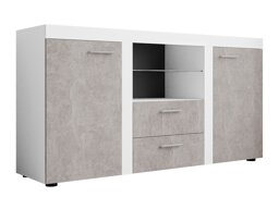 Lipasto Univio (Valkoinen + Betoni)