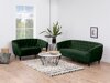 Chesterfield-sohva Norsica 260 (Tummanvihreä)