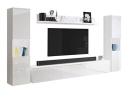 Olohuonesetti Sarasota 131 (Valkoinen + Kiiltävä valkoinen)